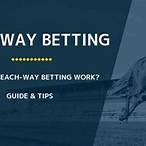 how does an each way bet work